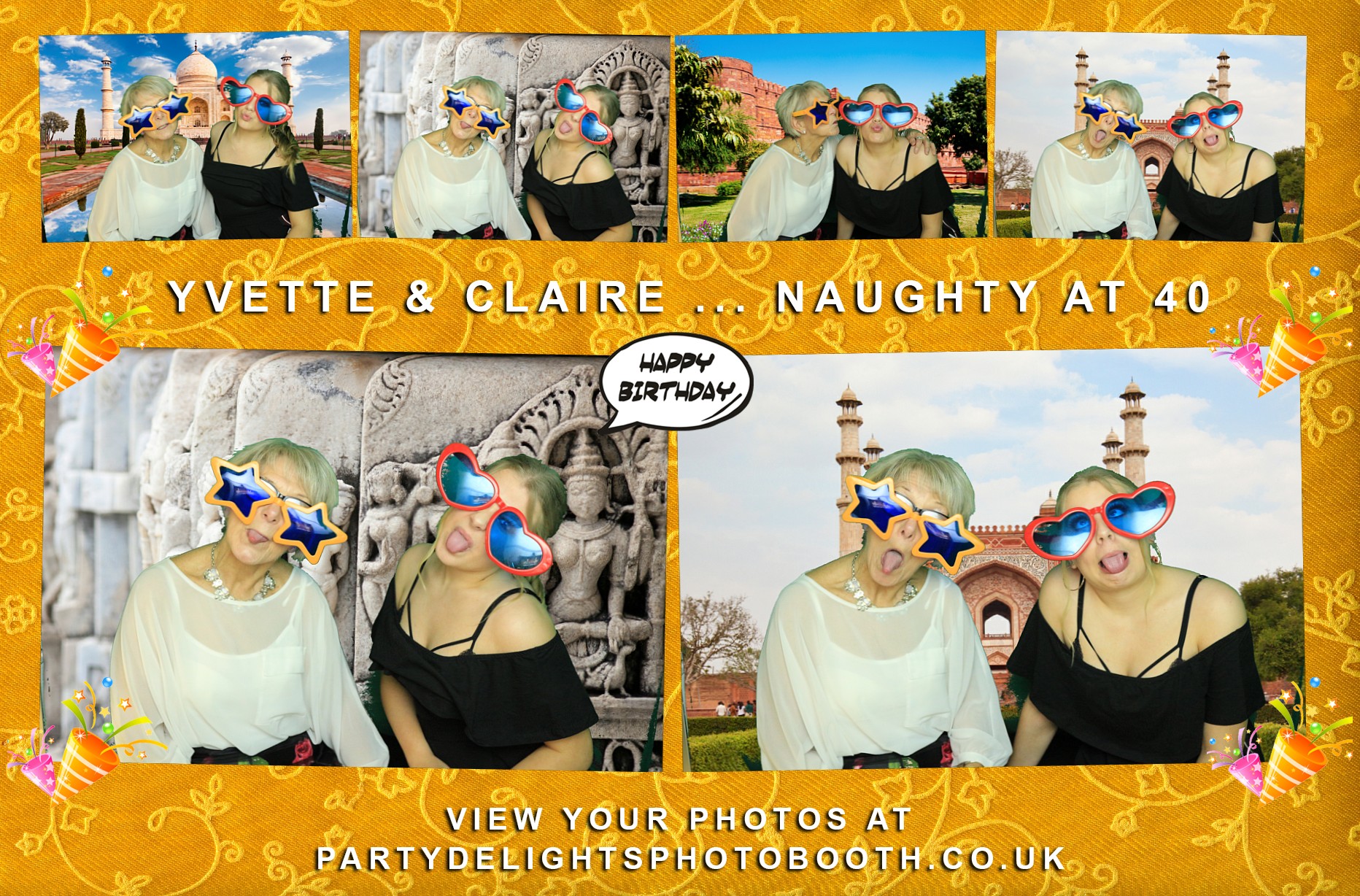 Yvette and Claire’s 40th birthday! - Prints | View more photos from the event at gallery.partydelightsphotobooth.co.uk/u/PartyDelightsPhotoBooth/Yvette-and-Claire’s-40th-birthday-Prints